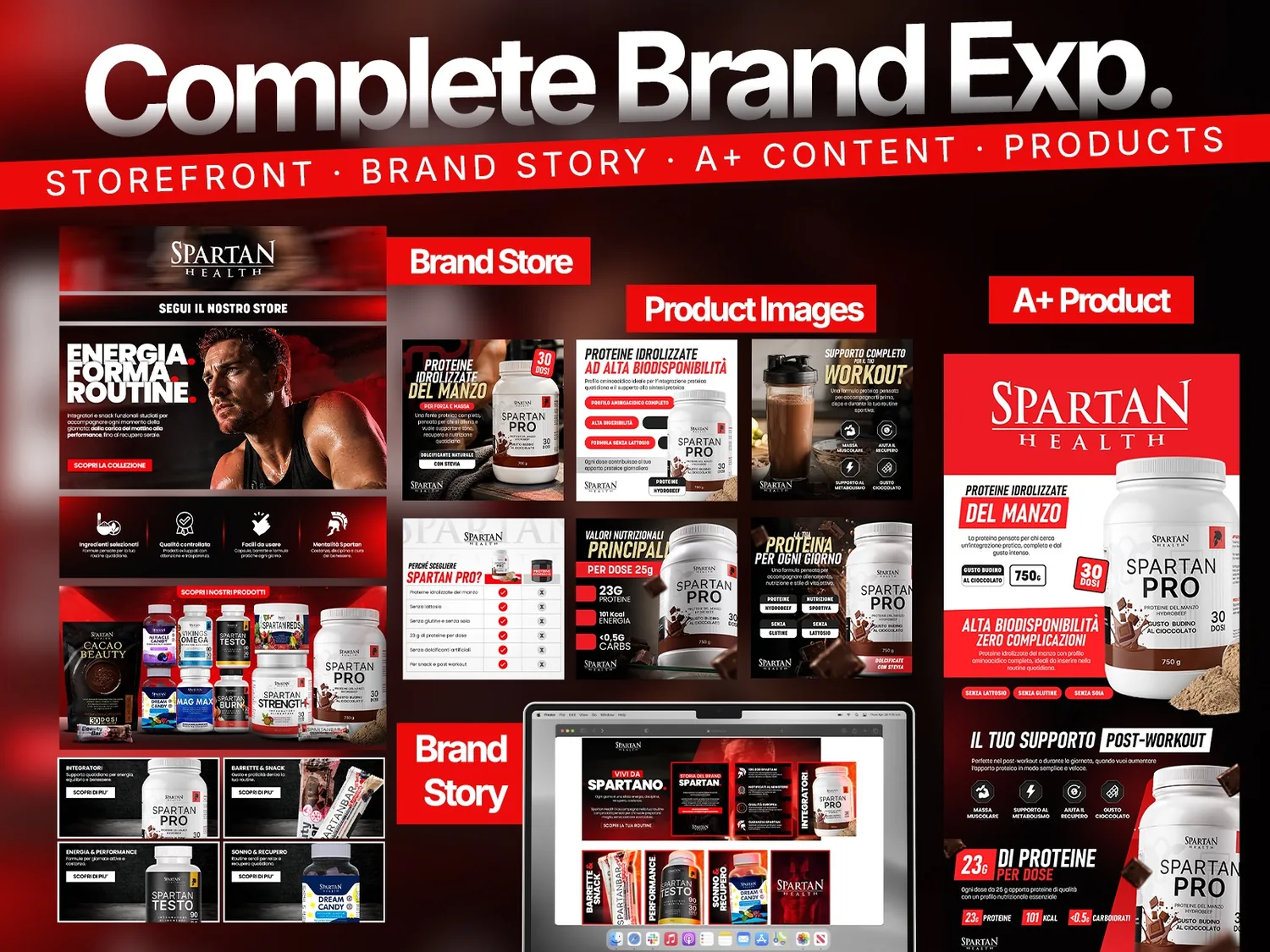 Panoramica Brand Store Spartan Health